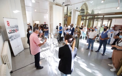 La presentació de la mostra 'Sarajevo. Guerra y Paz' | Berta Tiana - Ajuntament de Sabadell